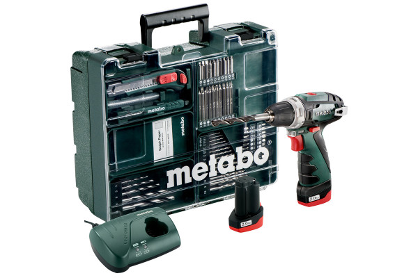 PERCEUSE VISSEUSE SANS FIL METABO “POWERMAXX” 10,8 V LITHIUM